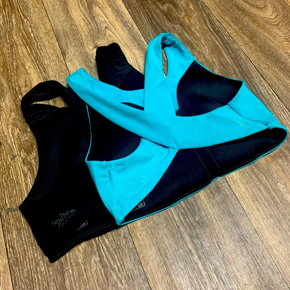 North face sports bras!